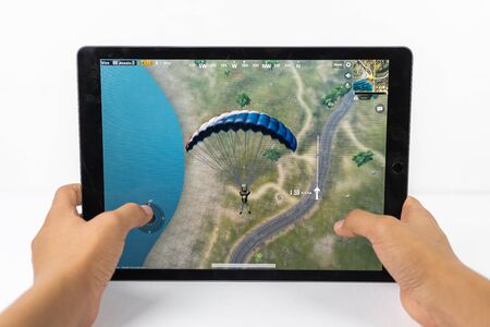 Player Unknown Battlegrounds PUBG Mobile iPad iPhoneのeditorial素材