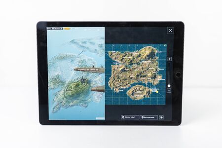 Player Unknown Battlegrounds PUBG Mobile iPad iPhoneのeditorial素材