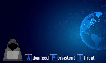 Vector illustration of Advanced persistent threat. Cybersecurity concept ..の写真素材