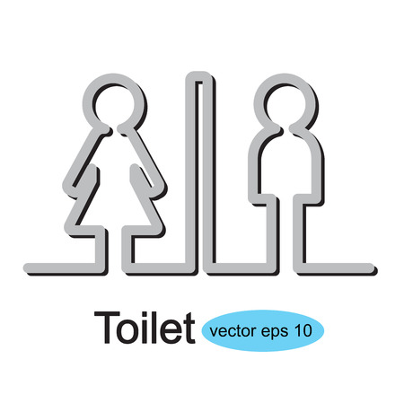 Toilet signsのイラスト素材