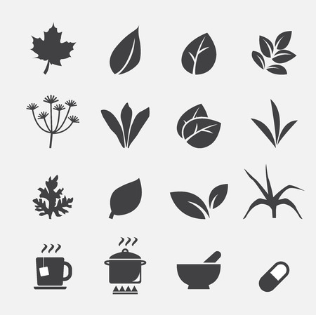 herb iconのイラスト素材