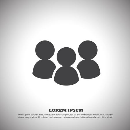 people iconのイラスト素材