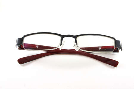 Glasses optical device isolateの写真素材