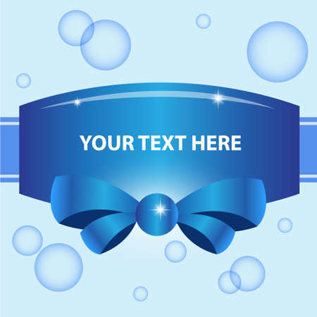 Blue abstract vector background のイラスト素材