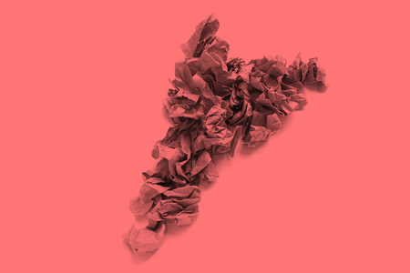 Y : Created by paperの写真素材