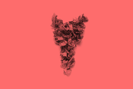 Y : Created by paper