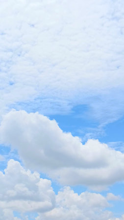 Blurred Beautiful Sky View for Designing Background
