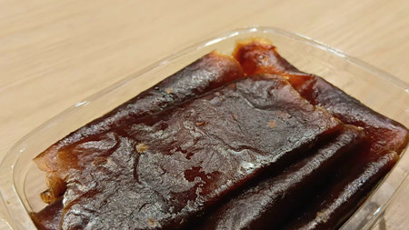 Dried Mango Sheet for Eating after Mealの写真素材