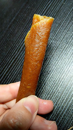 Dried Mango Sheet for Eating after Mealの写真素材