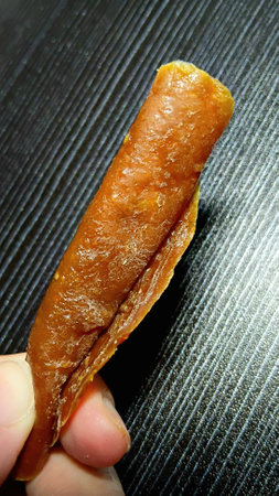 Dried Mango Sheet for Eating after Mealの写真素材