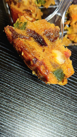 Fruit Cake Sliceの写真素材