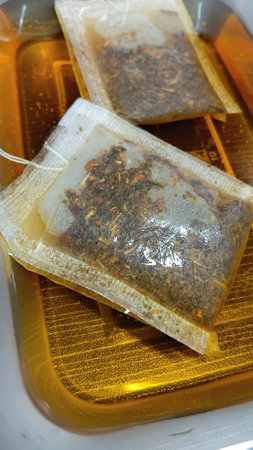 Artichoke Tea Bag for Healthyの写真素材