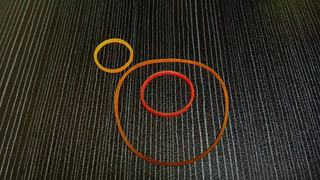 Decorate Plastic Band as Artの写真素材