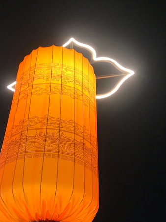 The Beautiful Lantern at Night