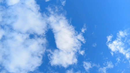 Beautiful Sky View for Designing Backgroundの写真素材