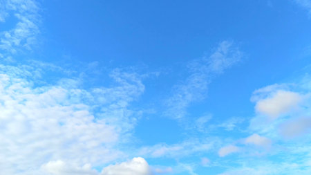 Beautiful Sky View for Designing Backgroundの写真素材
