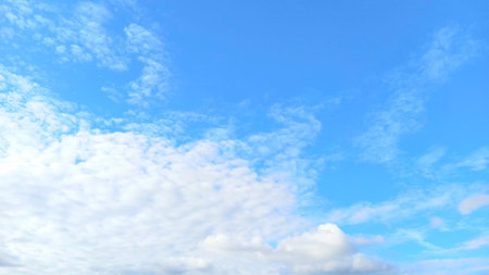Beautiful Sky View for Designing Backgroundの写真素材