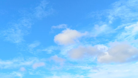 Beautiful Sky View for Designing Backgroundの写真素材