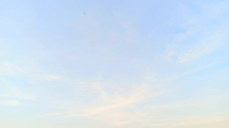 Blue Sky View for Designing Backgroundの写真素材