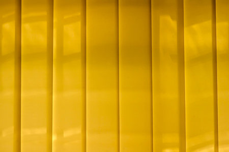 Classical yellow curtain for background and texture