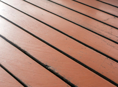 Diagonal pattern of old wooden board for backgroung and wallpaper.