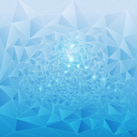 Vector of modern abstract polygonal backgroundのイラスト素材