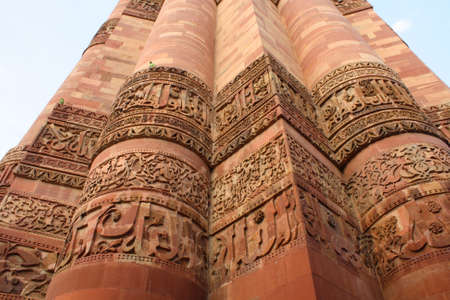 Qutub Minar in New Delhi, India Qutub Minar, New Delhi, Indiaの写真素材