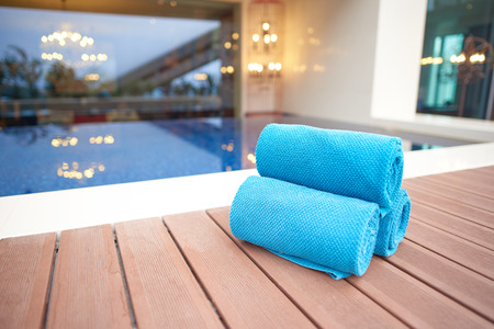 Hotel towelのeditorial素材