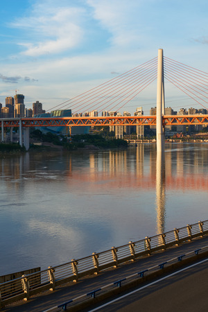 Chongqing city viewの写真素材