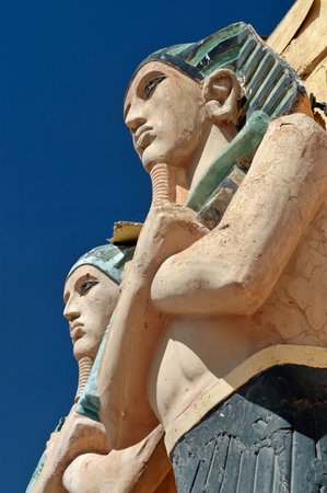 Shooting studio Atlas in Ouarzazate (Morocco)の写真素材