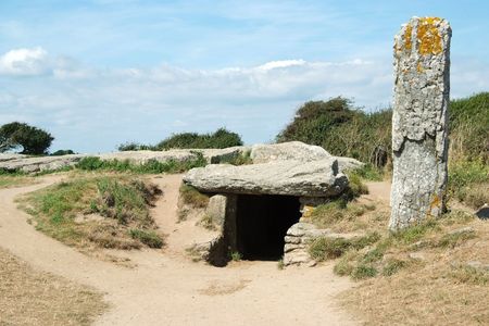 One of the most beautiful examples of megalithic の写真素材