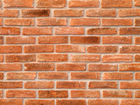Red brick wall