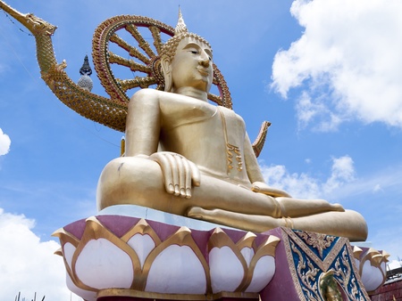 Statue of Buddha in Thailandの写真素材