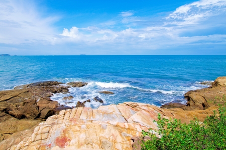 Idyllic Scene Beach at Samed Island,Thailandの写真素材