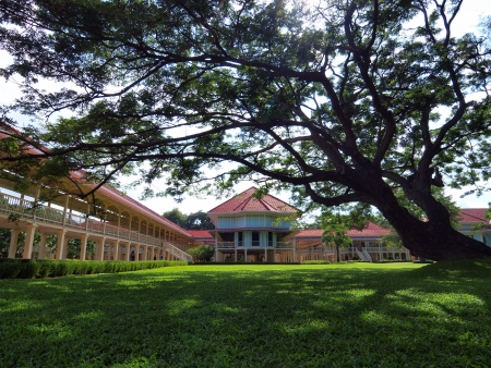 Mrigadayavan Palace (Marukhathaiyawan) in Cha-Am, Thailandのeditorial素材