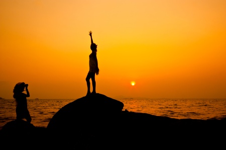 Black shadowの写真素材