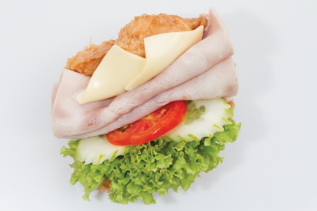 Fast food sandwich の写真素材