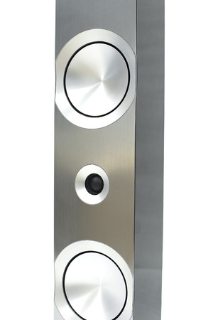 Speaker premium surround sound system with full-size cabinet that small の写真素材