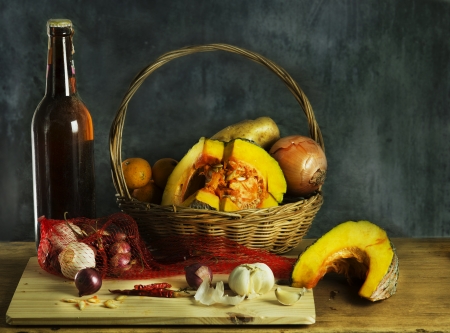 still life of Ingredients in the kitchen  の写真素材