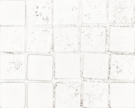 Floor tiles of the same pattern used for the background.の写真素材