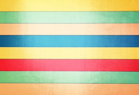 Creative Vintage Wooden wall concept colorful retroの写真素材