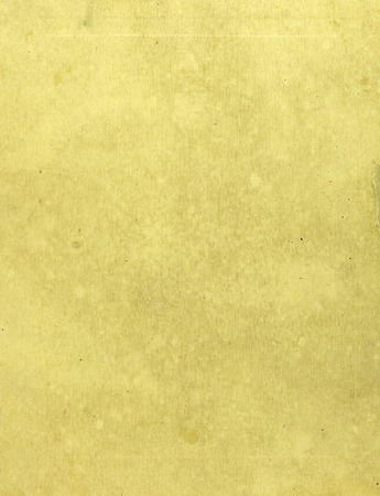 Old Paper texture - yellow paper sheet.の写真素材