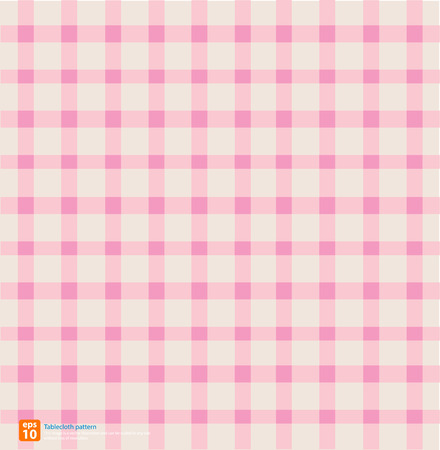 New table cloth pink vintage color vector designのイラスト素材