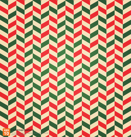 Vintage christmas colorful seamless pattern vector designのイラスト素材