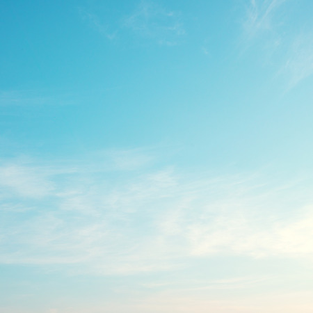 Blue sky vintage toneの写真素材