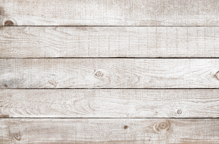 Old weathered wooden plank painted in white colorの写真素材