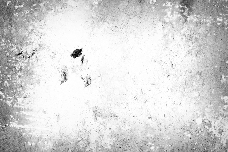 Abstract dirty or aging frame. Dust particle and dust grain texture or dirt overlay use effect for frame with space for your text or image and vintage grunge style.の写真素材