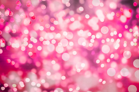 Abstract blurred pink color bokeh backgroundの写真素材