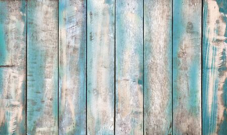 Vintage white wooden plank painted in blue color. Wooden panel with beautiful patterns. wood plank texture background coming from beach.の写真素材