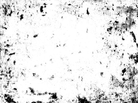 Abstract dirty and scratch grain framing. Dust particle and grain texture. Dirt overlay effect use for frame vintage and image grunge style.の写真素材